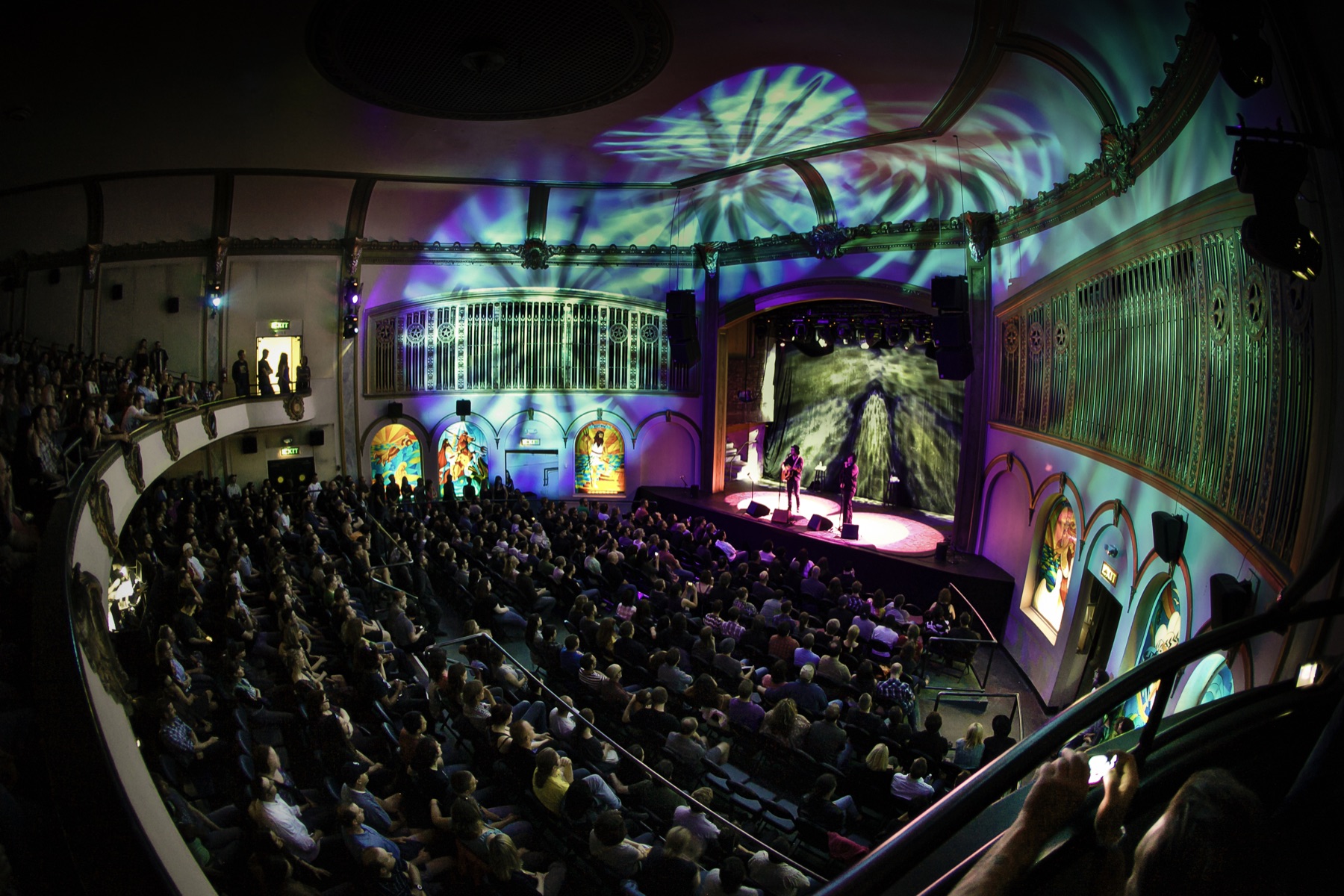 Interior of The Neptune Theatre in Seattle
